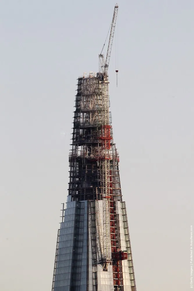 The Shard Building Nears Completion