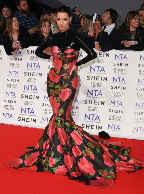 Irish television presenter Maura Higgins attends the NTA's 2024 at The O2 Arena on September 11, 2024 in London, England. (Photo by David Fisher/Rex Features/Shutterstock)