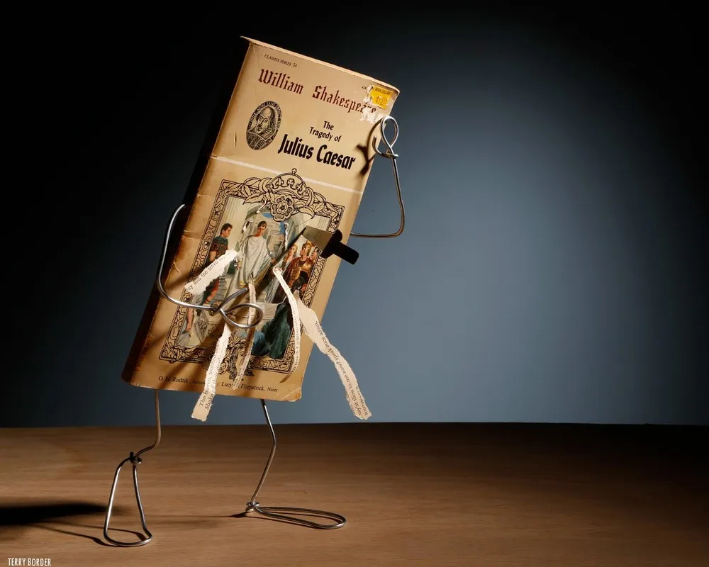 Books Brought to Life by Terry Border