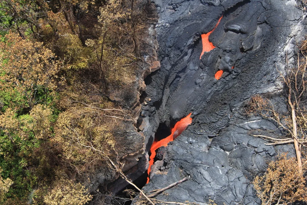 Hawaii Lava Flow