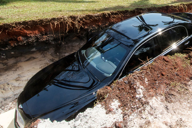Brazilian Billionaire Buries His Bentley