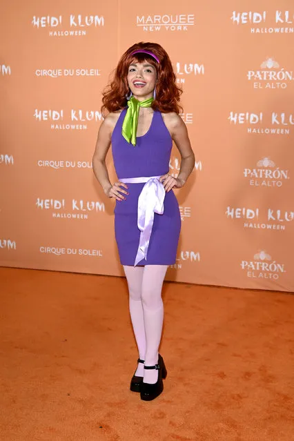 American actress Rachel Zegler attends Heidi Klum's 22nd Annual Halloween Party presented by Patron El Alto at Marquee on October 31, 2023 in New York City. (Photo by Noam Galai/Getty Images for Heidi Klum)