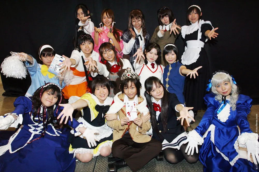 Girls Attend Cosplay (Costume Play) Event In Tokyo