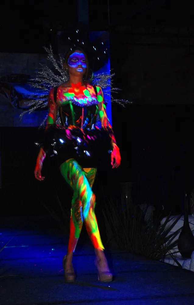 Glamour in Glow, Florida Fashion Week 2014