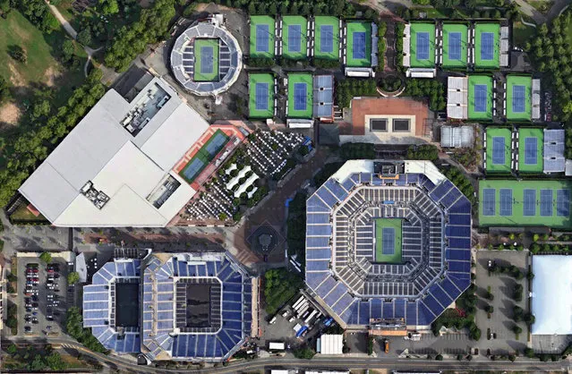 Billie Jean King Tennis Center – New York. (Photo by Digital Globe/Caters News)