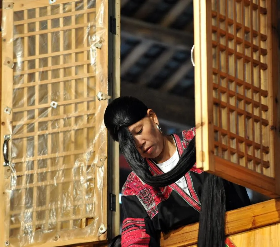 Yao Ethnic Women Keep Long Hair Tradition Alive