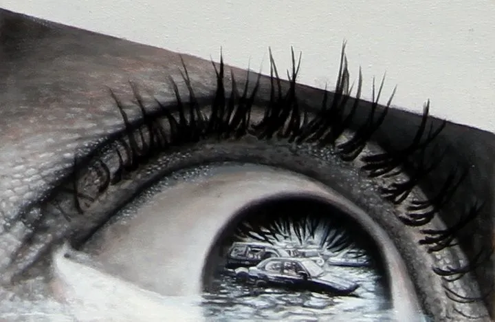 Photorealistic Paintings of Eyes by Veri Apriyatno