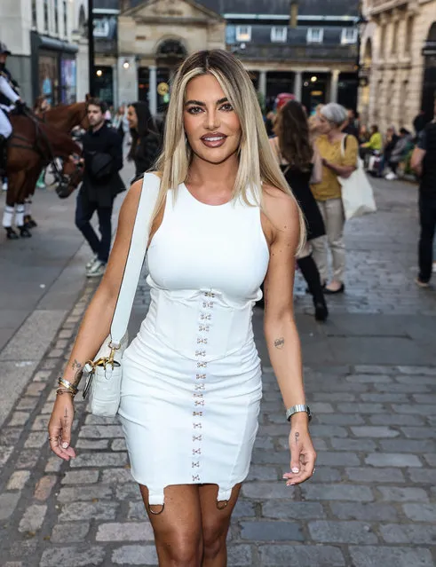 Celebrities seen attending the opening of Gaucho's new Covent Garden venue in London on June 8, 2023. Pictured: English former glamour model Megan Barton Hanson. (Photo by The Mega Agency)