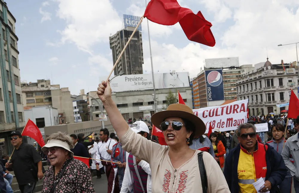May Day Marches Around the World