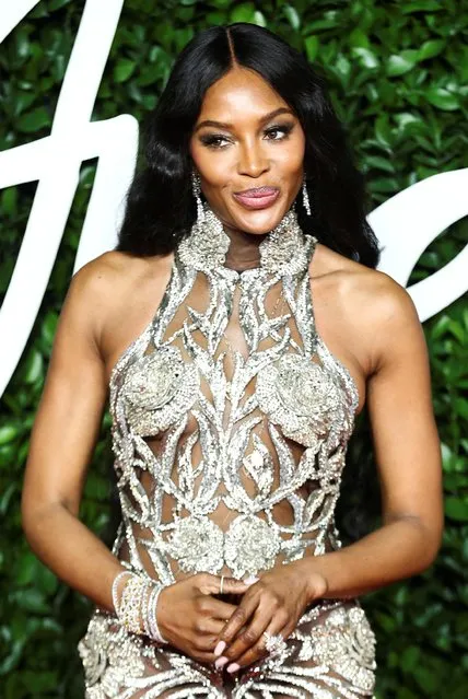 Model Naomi Campbell arrives at The Fashion Awards 2019 held at Royal Albert Hall on December 02, 2019 in London, England. (Photo by Lisi Niesner/Reuters)