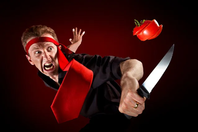 “Tomato Ninja”. (Christophe Kiciak)