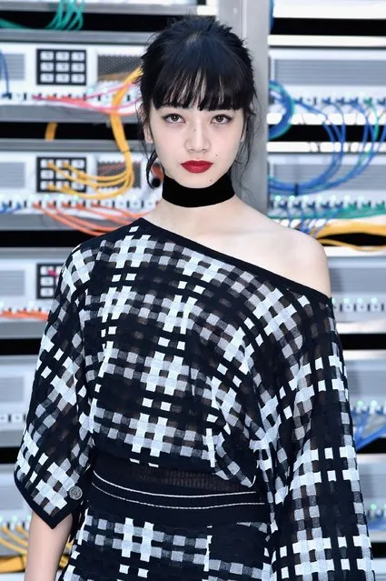 Nana Komatsu attends the Chanel show as part of the Paris Fashion Week Womenswear Spring/Summer 2017  on October 4, 2016 in Paris, France. (Photo by Pascal Le Segretain/Getty Images)