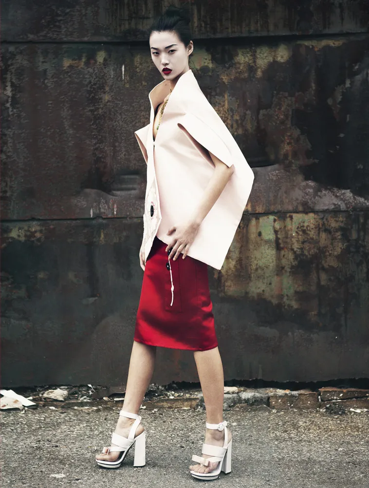 Tian Yi by Oliver Stalmans for «Elle» Vietnam May 2013