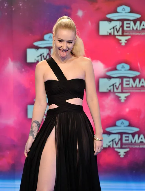 Iggy Azalea attends the MTV EMA's 2013 at the Ziggo Dome on November 10, 2013 in Amsterdam, Netherlands. (Photo by Gareth Cattermole/Getty Images for MTV)