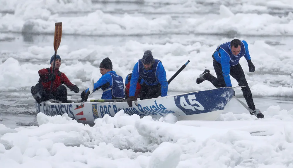 Ice Canoe Race 2017