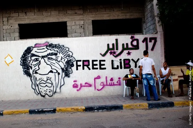 Anti-Gaddafi graffiti
