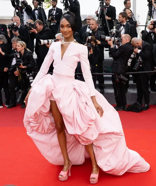 British model Jourdan Dunn attends the 75th Anniversary celebration screening of “The Innocent (L'Innocent)” during the 75th annual Cannes film festival at Palais des Festivals on May 24, 2022 in Cannes, France. (Photo by Samir Hussein/WireImage)