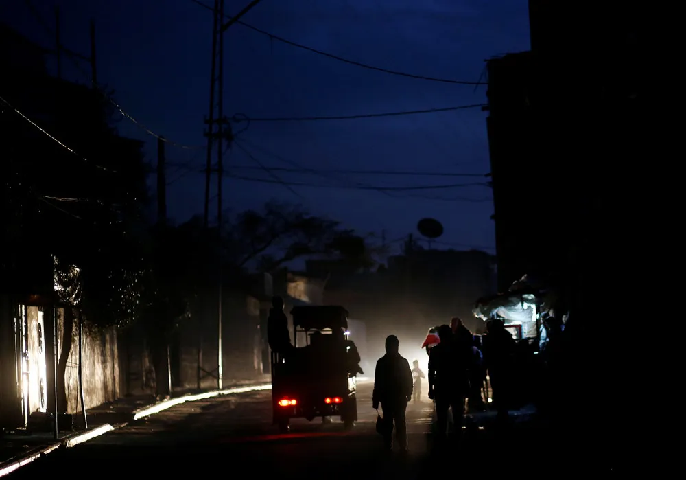 Lights out in Gaza
