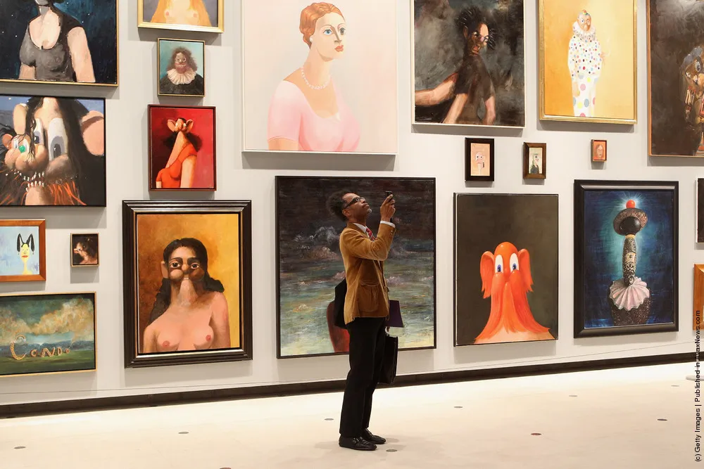 Artist George Condo Unveils His Latest Exhibition Mental