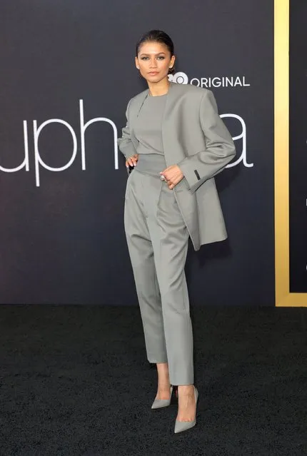 American actress and singer Zendaya attends the HBO Max FYC event for “Euphoria” at Academy Museum of Motion Pictures on April 20, 2022 in Los Angeles, California. (Photo by Momodu Mansaray/Getty Images)