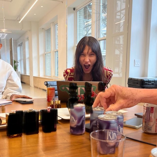 American fashion model Bella Hadid in the last decade of April 2024 gets ready to share a project she’s been working on for five years. (Photo by bellahadid/Instagram)