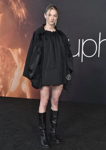 American fashion model Hunter Schafer attends the HBO Max FYC event for “Euphoria” at Academy Museum of Motion Pictures on April 20, 2022 in Los Angeles, California. (Photo by Rodin Eckenroth/FilmMagic)