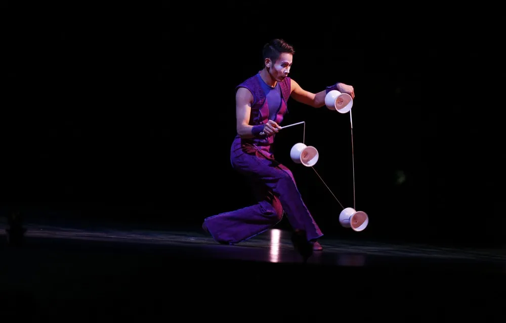 Backstage at Cirque Du Soleil
