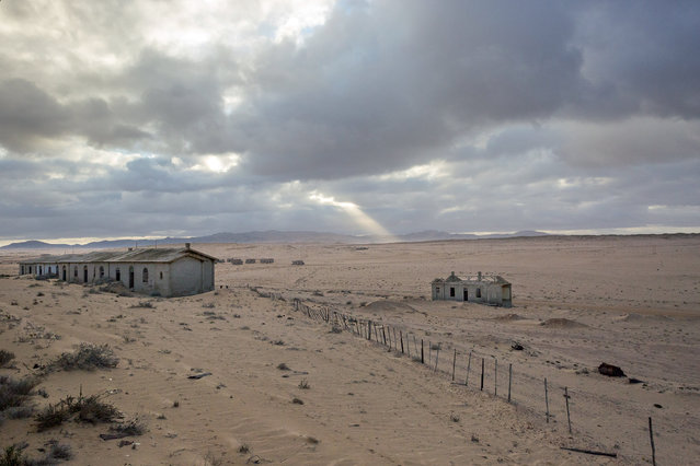 Kolmankop, an abandoned mining town in Namibia. (Photo by David Ogden/Caters News)