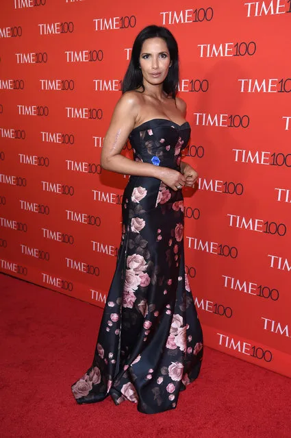 Padma Lakshmi attends the 2017 Time 100 Gala at Jazz at Lincoln Center on April 25, 2017 in New York City. (Photo by Dimitrios Kambouris/Getty Images for TIME)
