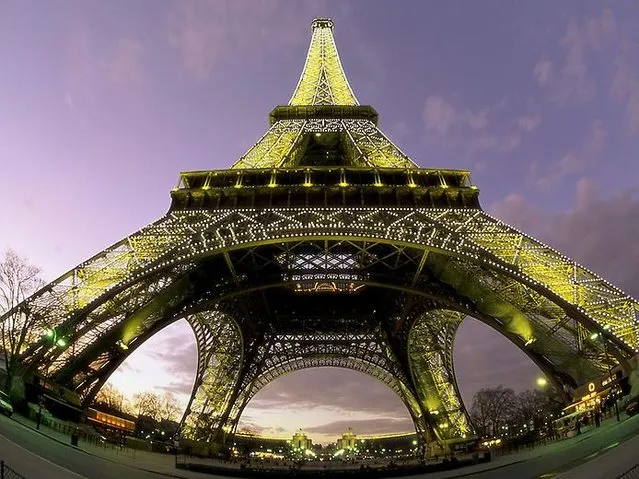 The Eiffel Tower from Below