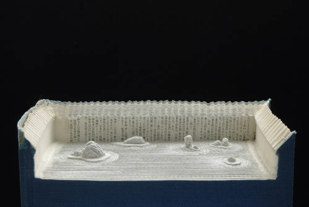  Landscapes Carved Out of Books by Guy Laramee