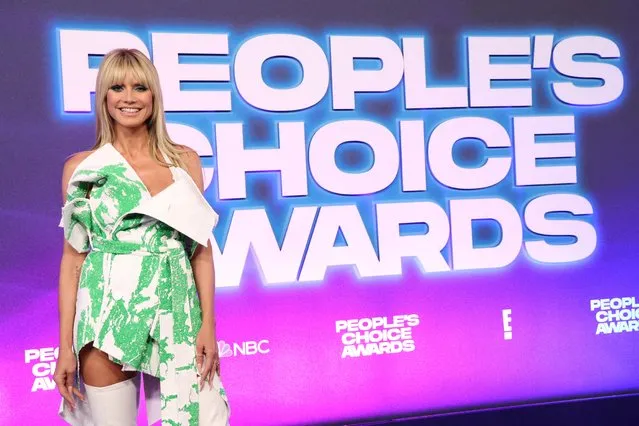 German-American model and television host Heidi Klum attends the 2022 People's Choice Awards in Santa Monica, California, U.S. December 6, 2022. (Photo by Mario Anzuoni/Reuters)