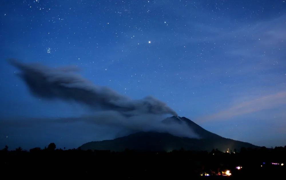 The Eruptions of Mount Sinabung