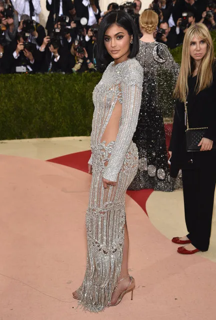 Kylie Jenner attends the “Manus x Machina: Fashion In An Age Of Technology” Costume Institute Gala at Metropolitan Museum of Art on May 2, 2016 in New York City. (Photo by Dimitrios Kambouris/Getty Images)
