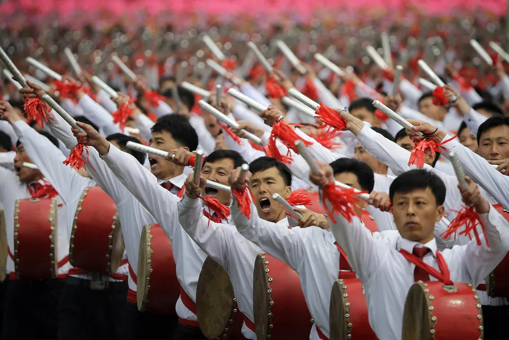 Mass Rally in North Korea