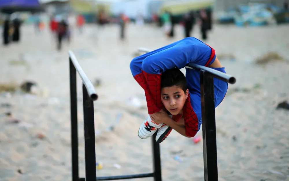 Gaza`s Boy Spiderman