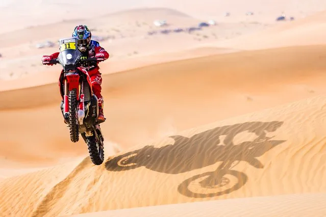 José Ignacio Cornejo Florimo in action during stage 5 of the 2023 Abu Dhabi Desert Challenge in Abu Dhabi, UAE on March 3, 2023. (Photo by Bastien Roux/DPPI/Rex Features/Shutterstock)