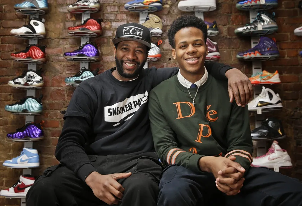 A 16-year-old NY Teen Runs Sneaker Pawnshop