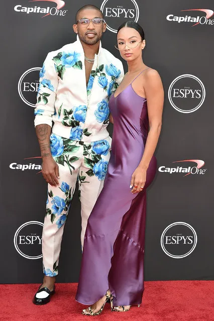 Orlando Scandrick and Draya Michele attend The 2018 ESPYS at Microsoft Theater on July 18, 2018 in Los Angeles, California. (Photo by David Crotty/Patrick McMullan via Getty Images)