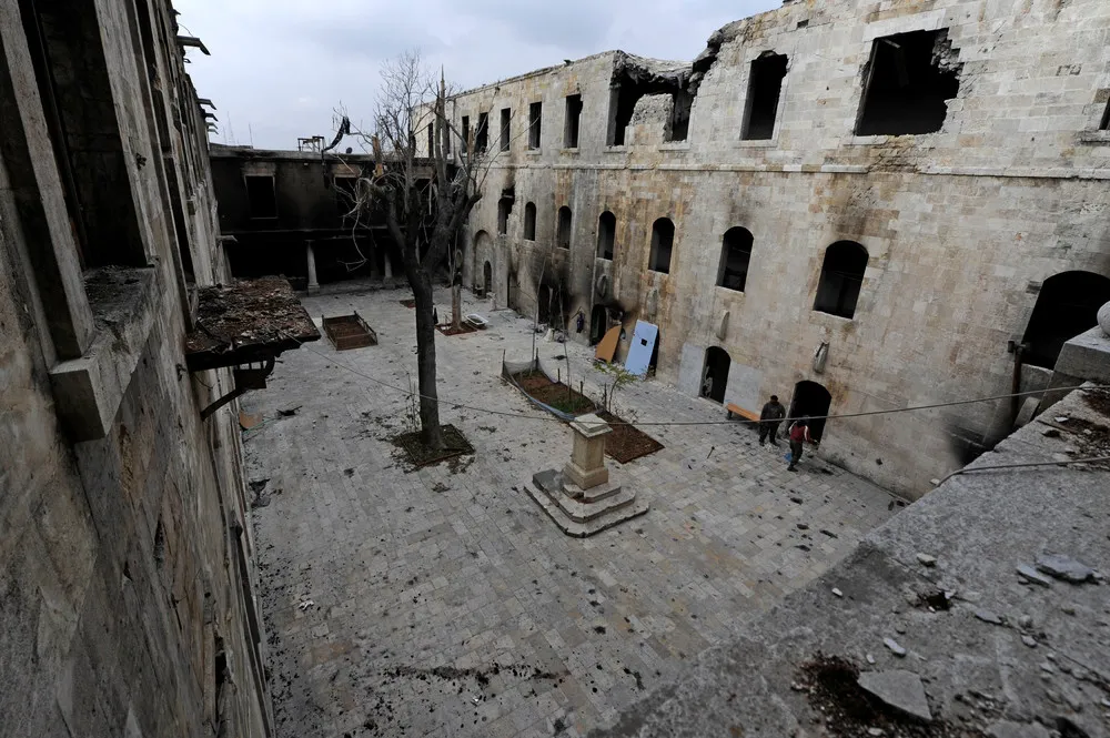 After the Battle, Aleppo Shows its Scars