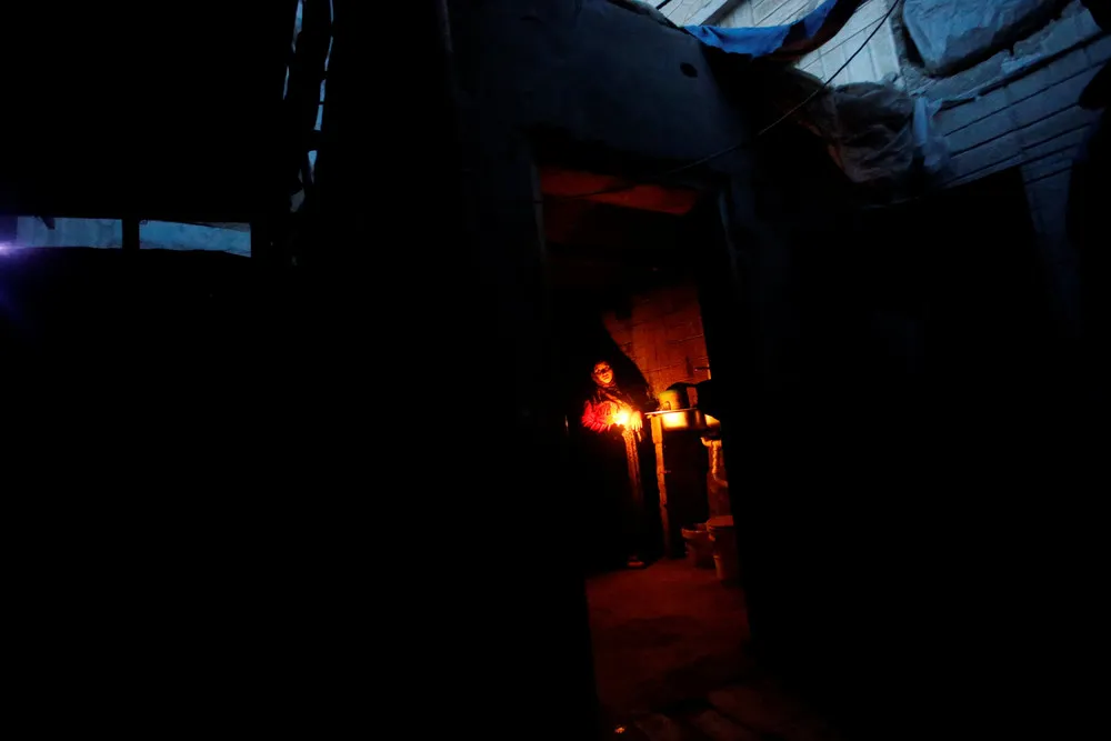 Lights out in Gaza