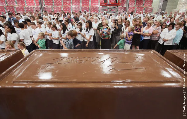 World largest chocolate bar