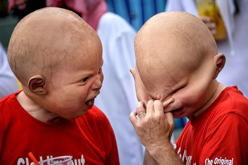 Fans on the Hong Kong Sevens Rugby Tournament