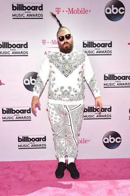 Internet personality Josh Ostrovsky aka “The Fat Jew” attends the 2016 Billboard Music Awards at T-Mobile Arena on May 22, 2016 in Las Vegas, Nevada. (Photo by David Becker/Getty Images)