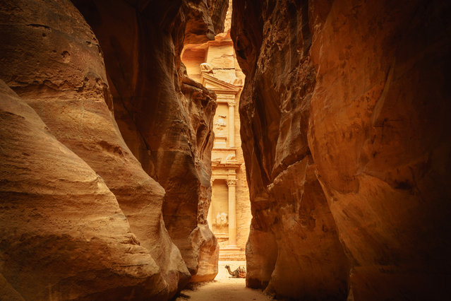 Shortlisted: Petra, Jordan by Daniel Burton. (Photo by Daniel Burton/Historic Photographer of the Year Awards 2019/The Guardian)
