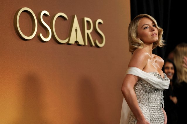 Sydney Sweeney attends the Academy of Motion Picture Arts and Sciences 16th Governors Awards in Los Angeles, California, U.S., November 16, 2025. (Photo by Mario Anzuoni/Reuters)
