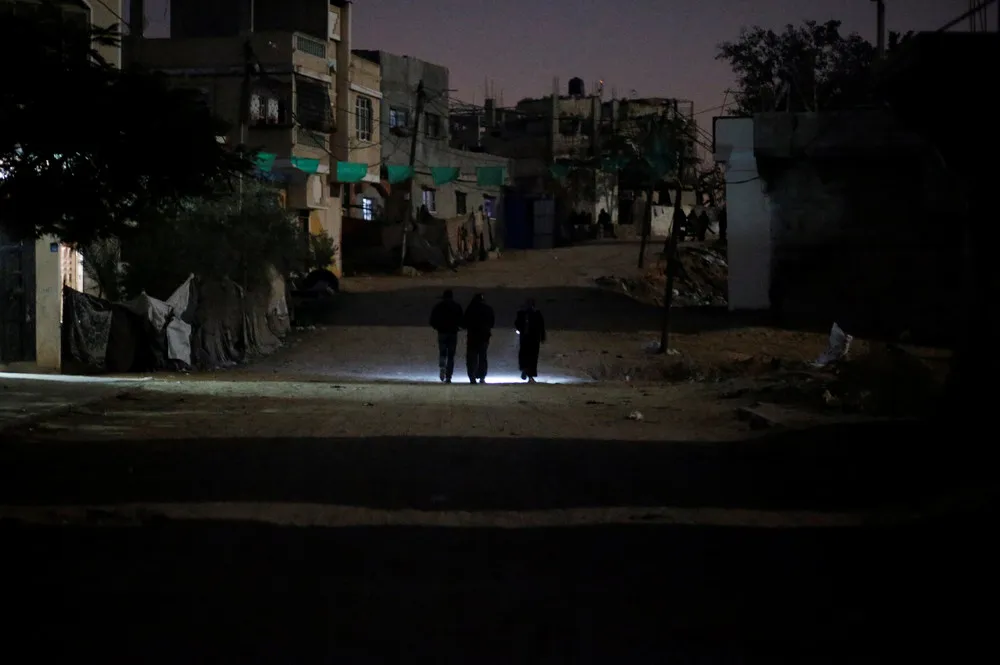 Lights out in Gaza