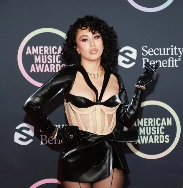 American singer-songwriter Kali Uchis arrives at the 2021 American Music Awards at the Microsoft Theater in Los Angeles, California, U.S., November 21, 2021. (Photo by Aude Guerrucci/Reuters)