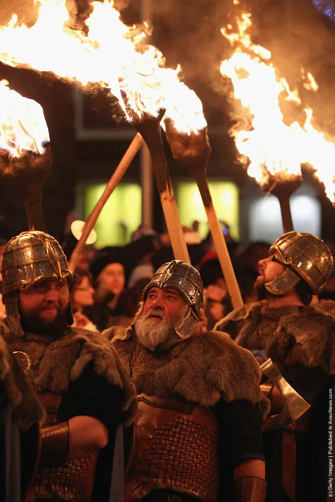 Viking Ceremony Kicks Off Edinburgh Hogmanay Celebrations