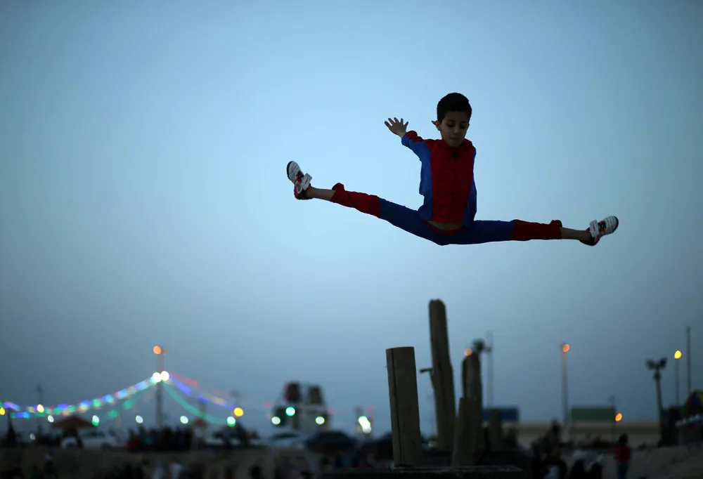 Gaza`s Boy Spiderman